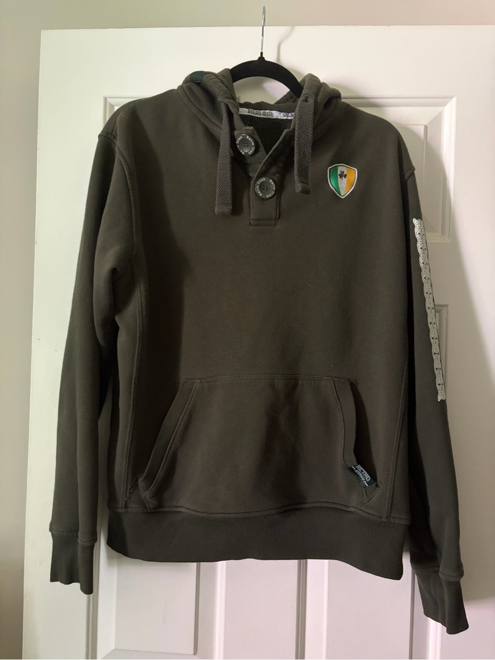 Men's Ireland Hooded Pullover Sweatshirt